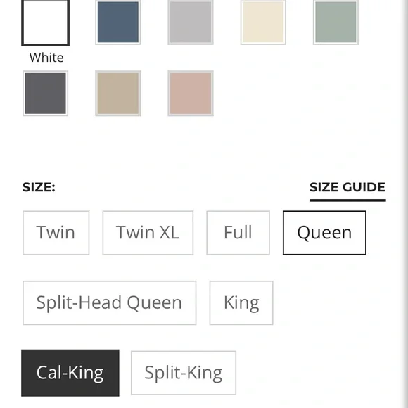 Cariloha White Resort Sheet Set NWT CAL KING - Picture 5 of 7